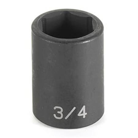 Protectionpro 0.5 in. Drive 6 Point Standard Fractional Impact Socket - 1.68 in. PR3595926